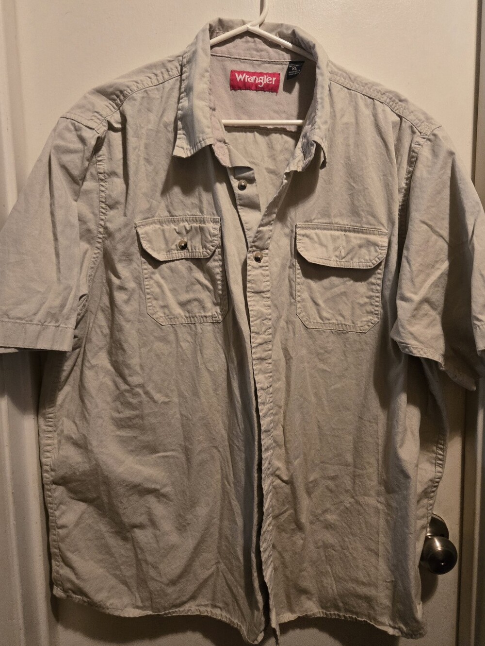 Wrangler Short Sleeve Button-Up Shirt
